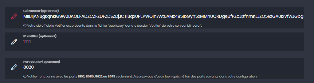 Votifier Minecraft 2
