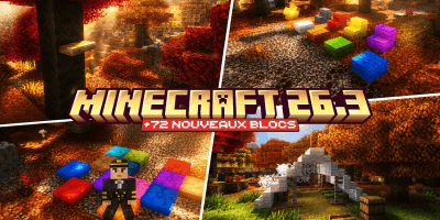 Miniature de l'article Mise à jour Minecraft 26.3 Wilderness Bound : toutes les nouveautés
