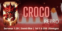 [CROCO RETRO] [1.29] [EVENT DOUBLE DROP / VOTE]