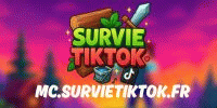 Miniature du serveur Survie TikTok