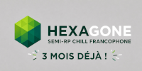 Miniature du serveur Hexagone • Semi-RP contemporain chill à l'ancienne