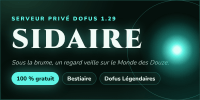 Miniature du serveur Sidaire 1.39 - MONOCOMPTE - PAS DE BOUTIQUE - RECRUTEMENT STAFF