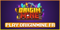 Miniature du serveur PLAY.ORIGINMINE.FR - SERVEUR MINAGE ET RELAXANT !