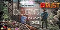 Miniature du serveur [FR] Rust | Les Conquérants | TeamMates Max : 5