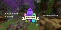 Miniature du serveur Minerium - Acid Island - Mini jeux