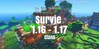 Miniature du serveur OnSurvival - Survie Clans